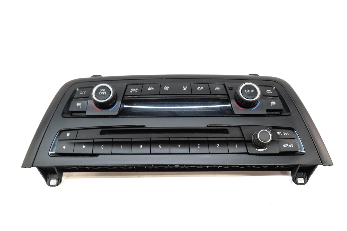 Thumbnail 5: 14-16 BMW 2 3 4 SERIES (F30 F32) A/C HEATER TEMPERATURE CLIMATE & RADIO CONTROL