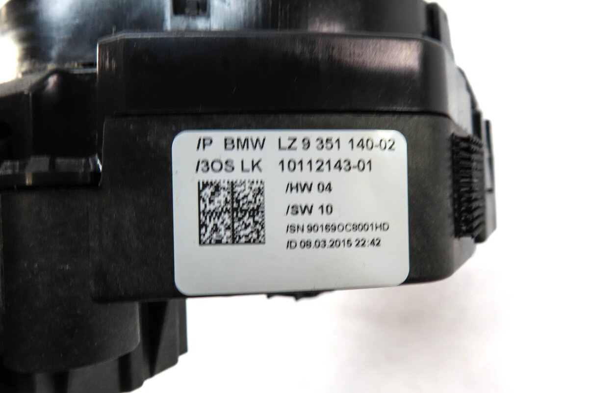 Thumbnail 6: 2012-2017 BMW 2 3 4 SERIES (F22 F30 F32) COLUMN BLINKER WIPER COMBINATION SWITCH