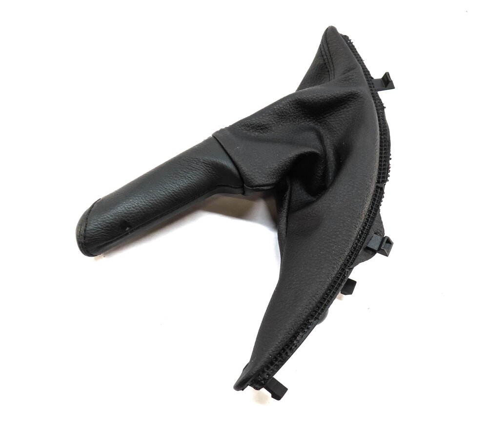 2015 BMW 428i (F32) EMERGENCY HILL PARKING E-BRAKE HANDLE w/ BOOT (BLACK)