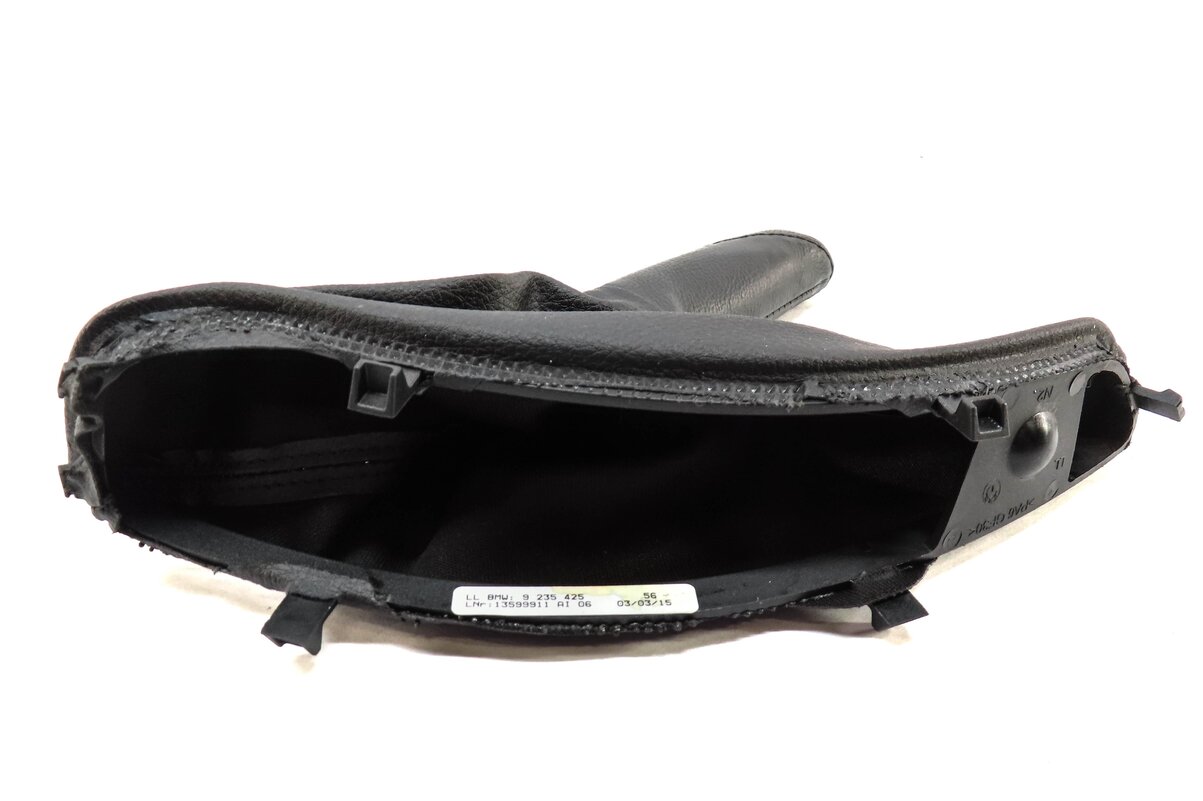 Thumbnail 5: 2015 BMW 428i (F32) EMERGENCY HILL PARKING E-BRAKE HANDLE w/ BOOT (BLACK)