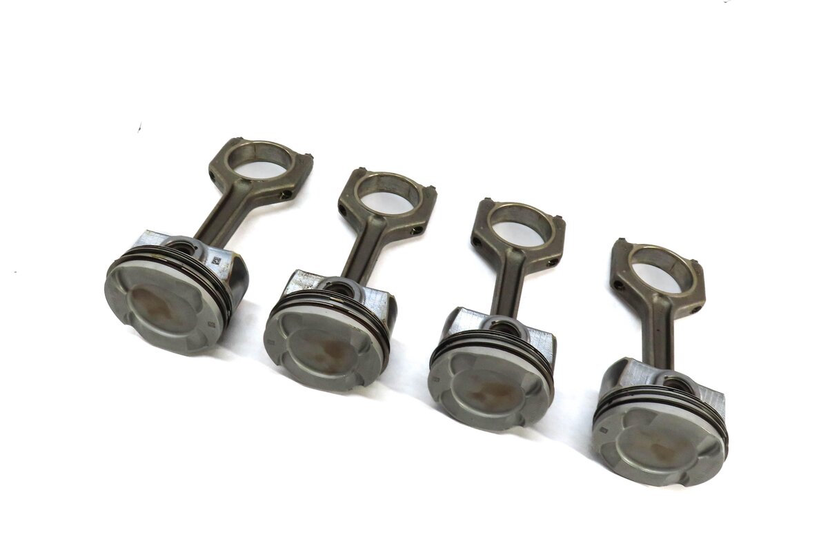 14-18 BMW 2 3 4 5 X1 X3 X5 Z4 2.0L (F10 F22 F30) TURBO N20 N26 PISTON & ROD SET4
