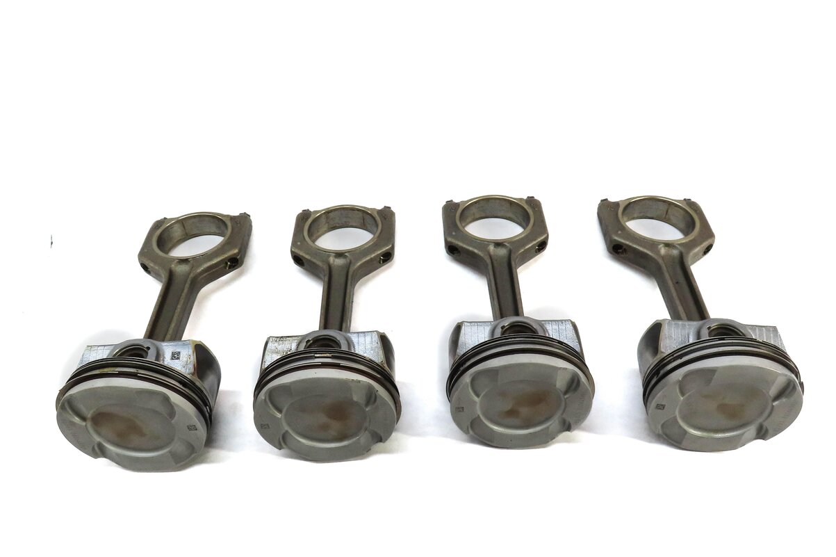 Thumbnail 3: 14-18 BMW 2 3 4 5 X1 X3 X5 Z4 2.0L (F10 F22 F30) TURBO N20 N26 PISTON & ROD SET4