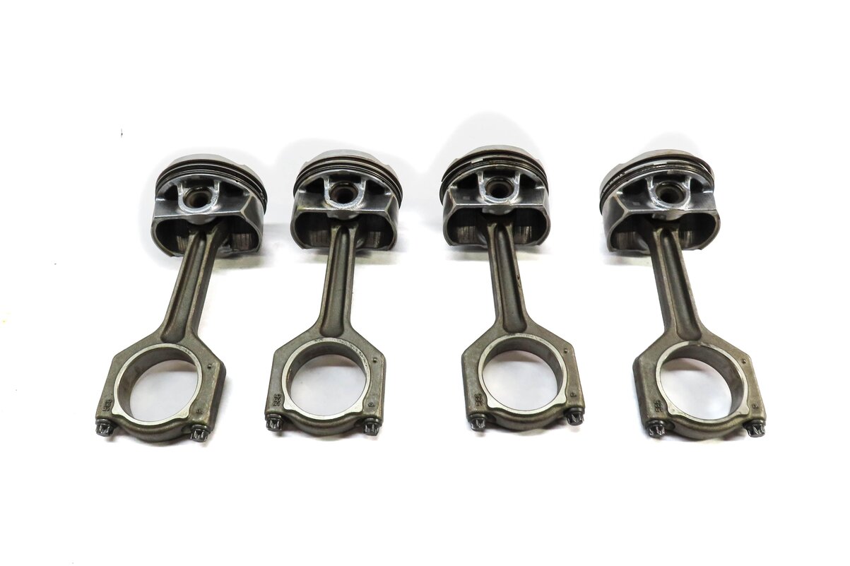 Thumbnail 5: 14-18 BMW 2 3 4 5 X1 X3 X5 Z4 2.0L (F10 F22 F30) TURBO N20 N26 PISTON & ROD SET4
