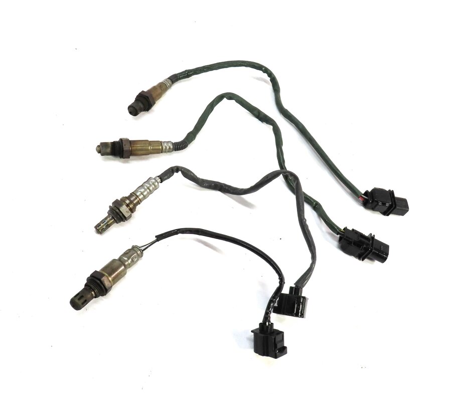 2012 MERCEDES E350 SEDAN (W212) RWD AUTO PRE POST CAT O2 OXYGEN SENSOR SET4