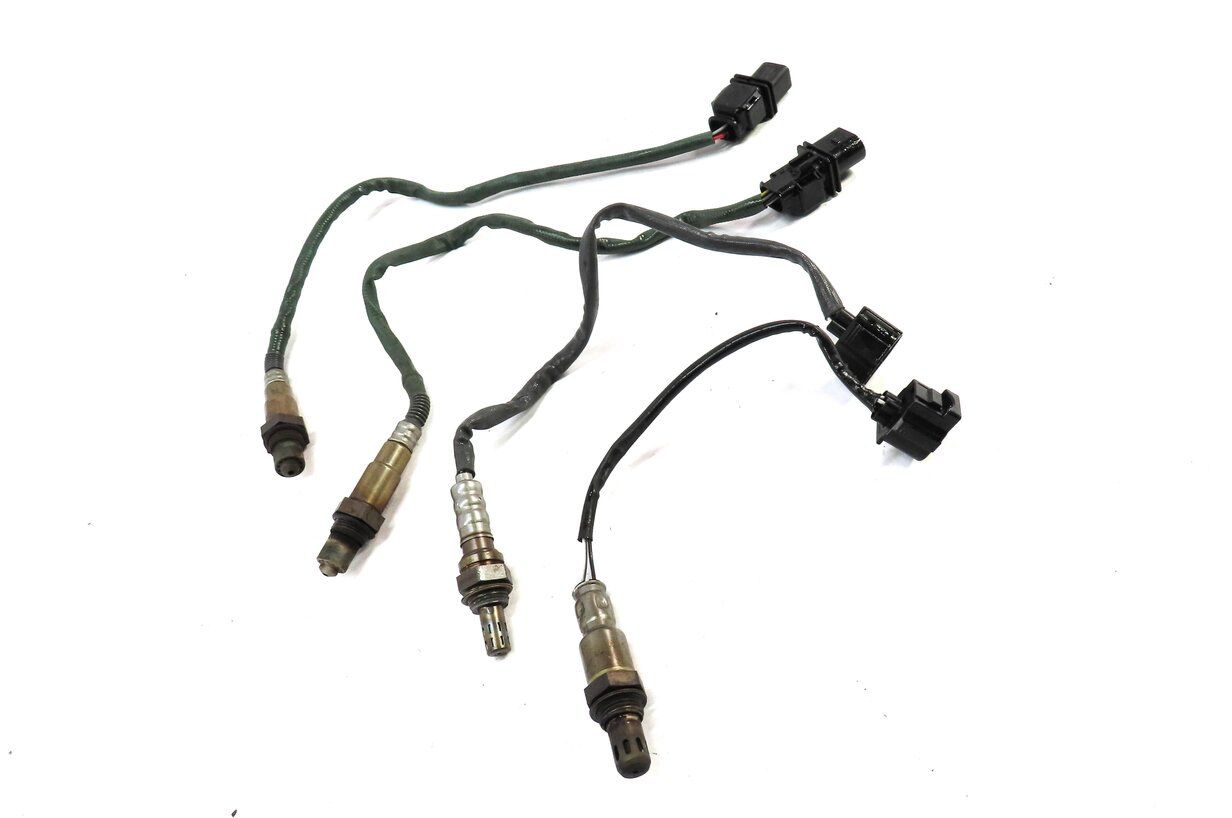 Thumbnail 3: 2012 MERCEDES E350 SEDAN (W212) RWD AUTO PRE POST CAT O2 OXYGEN SENSOR SET4