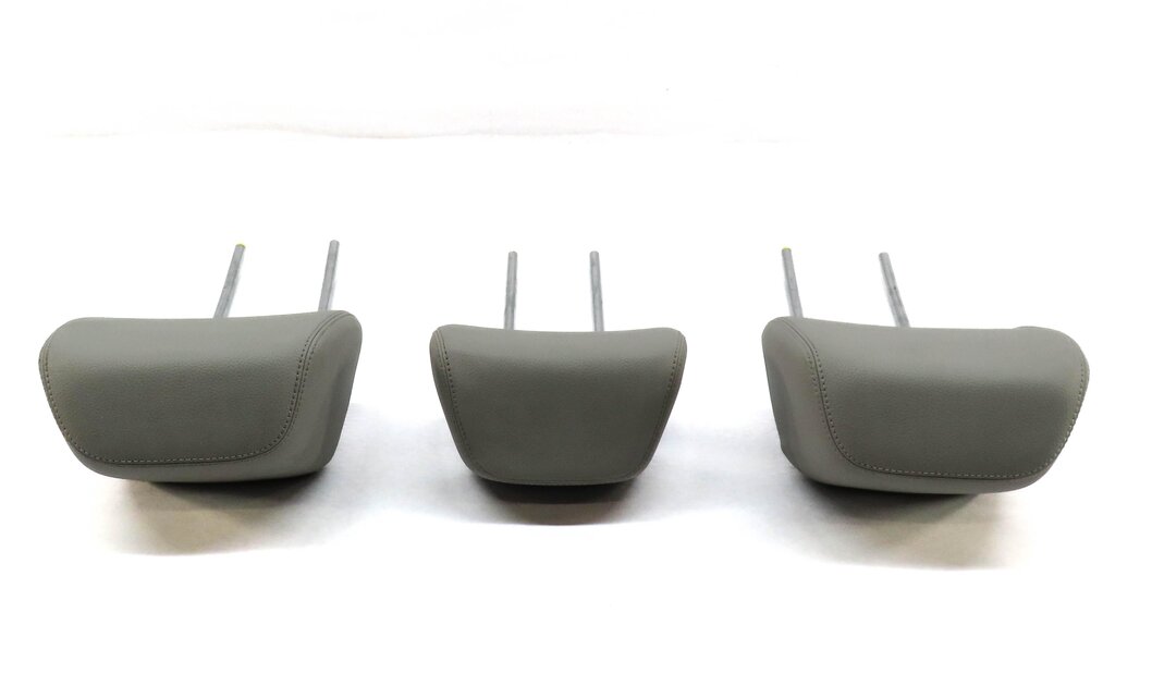 Thumbnail 3: 10-16 MERCEDES E CLASS (W212) REAR LEFT RIGHT CENTER SEAT HEADREST SET3 (GRAY)