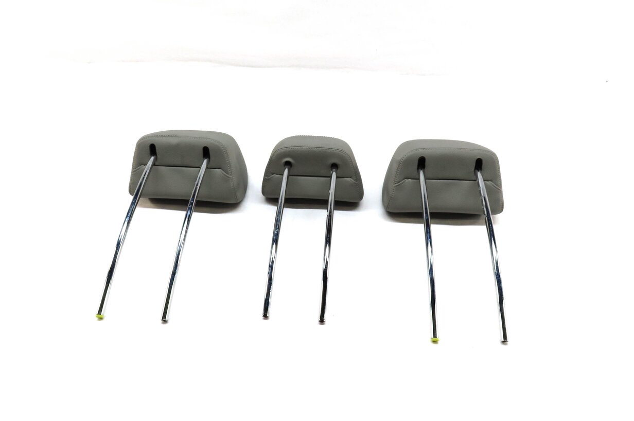 Thumbnail 5: 10-16 MERCEDES E CLASS (W212) REAR LEFT RIGHT CENTER SEAT HEADREST SET3 (GRAY)