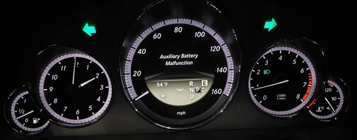 Thumbnail 1: 2012 MERCEDES E350 (A207 C207 W207 W212) SPEEDOMETER GAUGE CLUSTER (148k / MPH)