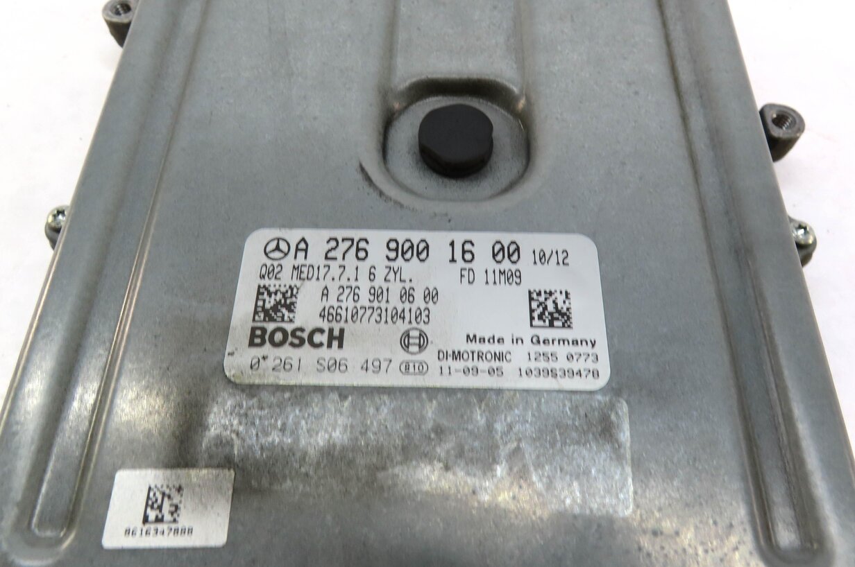 Thumbnail 4: 12-13 C350 E300 E350 SLK350 W204 C204 W212 W172 3.5L M276 ENGINE CONTROL MODULE