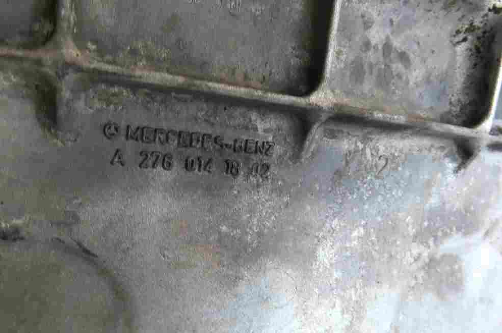 Thumbnail 7: 12-20 MERCEDES C E GLK CLS W204 W207 W212 3.5L M276 UPPER & LOWER ENGINE OIL PAN