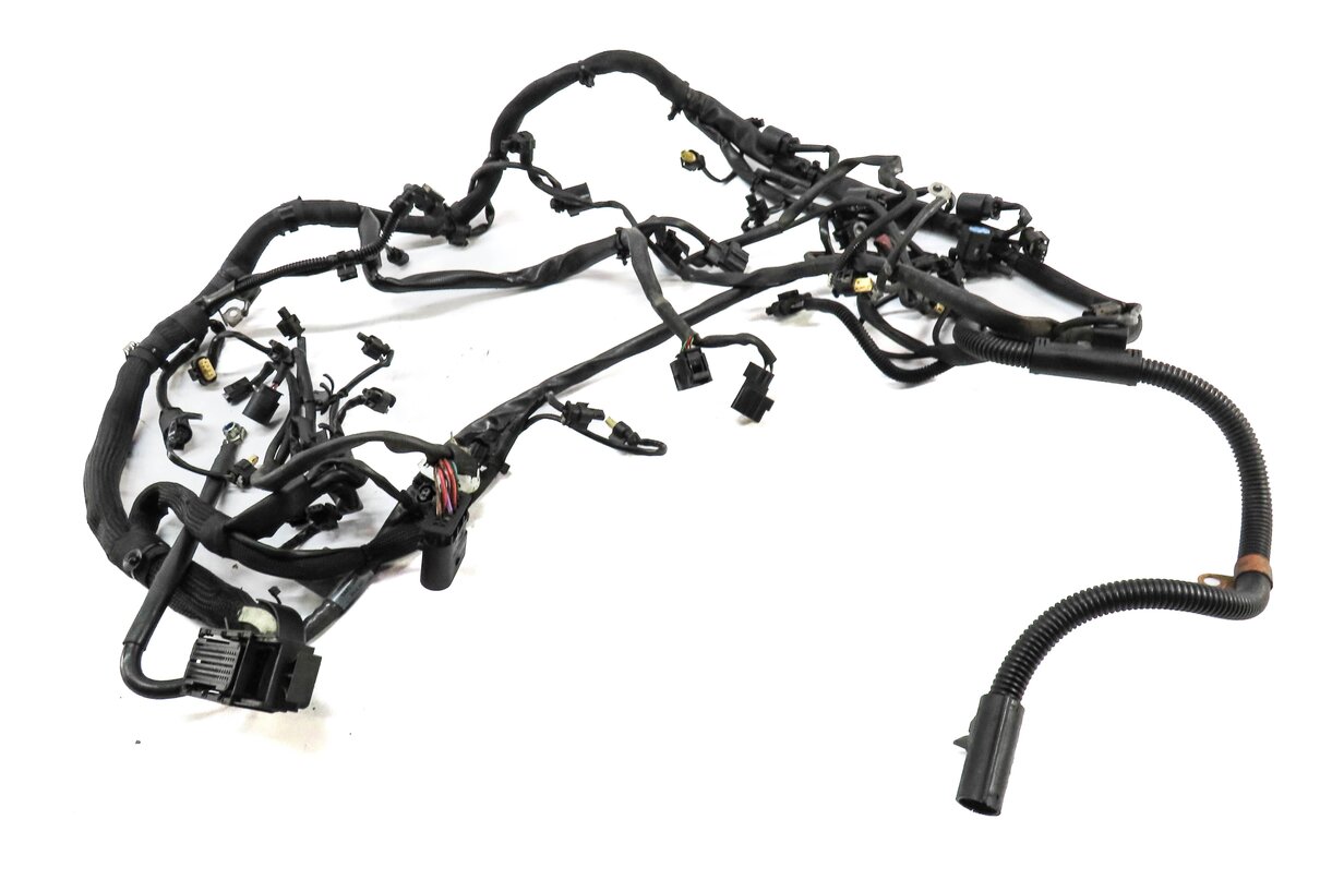 Thumbnail 3: 2012 MERCEDES E350 SEDAN (W212) 3.5L TURBO (M276) ENGINE WIRE WIRING HARNESS