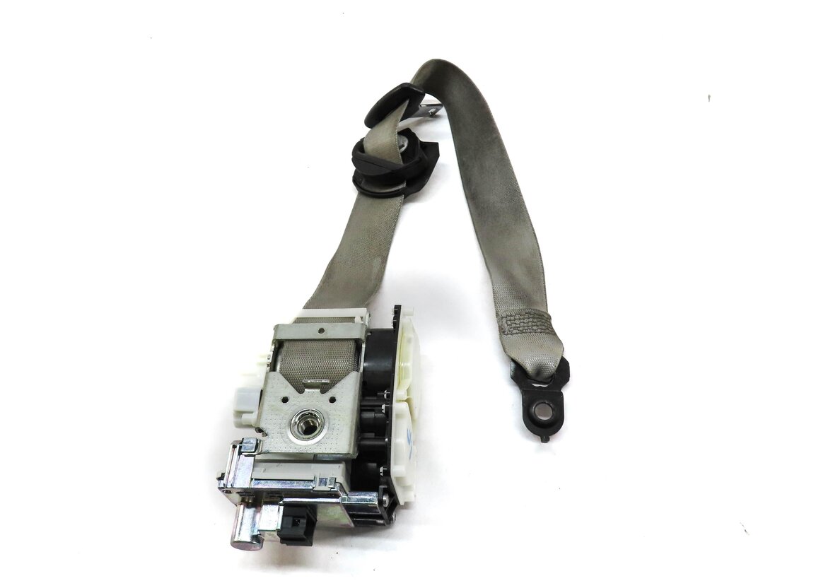 Thumbnail 3: 10-12 MB GL350 GL450 GL550 (X164) LEFT FRONT DRIVER SEATBELT RETRACTOR (GRAY)