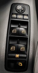 Thumbnail 2: 2006-2012 MERCEDES GL R CLASS (W251 X164) LEFT DRIVER PFOLD MASTER WINDOW SWITCH
