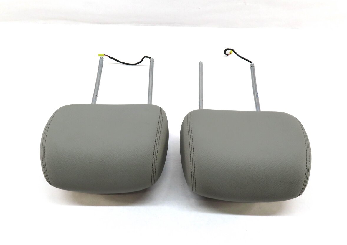 Thumbnail 3: 06-12 GL R CLASS X164 W251 FRONT LEFT DRIVER RIGHT PASSENGER SEAT HEADREST GRAY