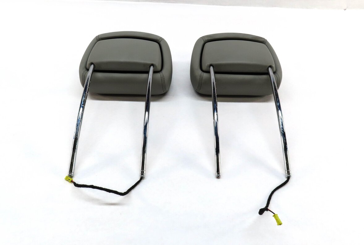 Thumbnail 5: 06-12 GL R CLASS X164 W251 FRONT LEFT DRIVER RIGHT PASSENGER SEAT HEADREST GRAY