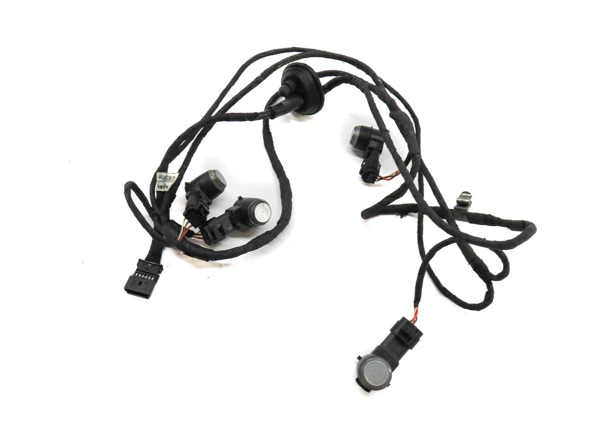 Thumbnail 2: 2010 MERCEDES GL350 (X164) REAR PARK ASSIST PDC SENSOR SET4 (SILVER) w/ HARNESS