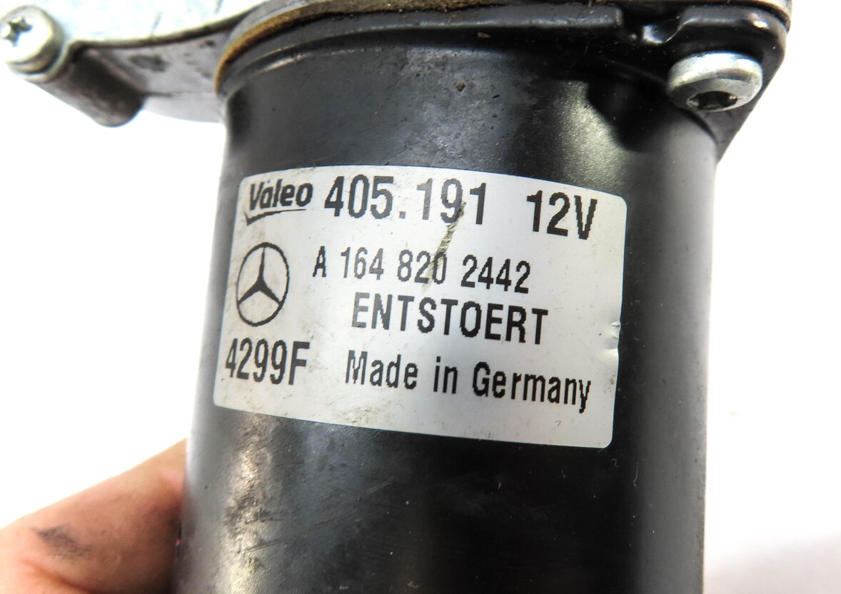 Thumbnail 4: 2006-2012 MERCEDES BENZ GL ML CLASS (W164 X164) FRONT WINDSHIELD WIPER MOTOR