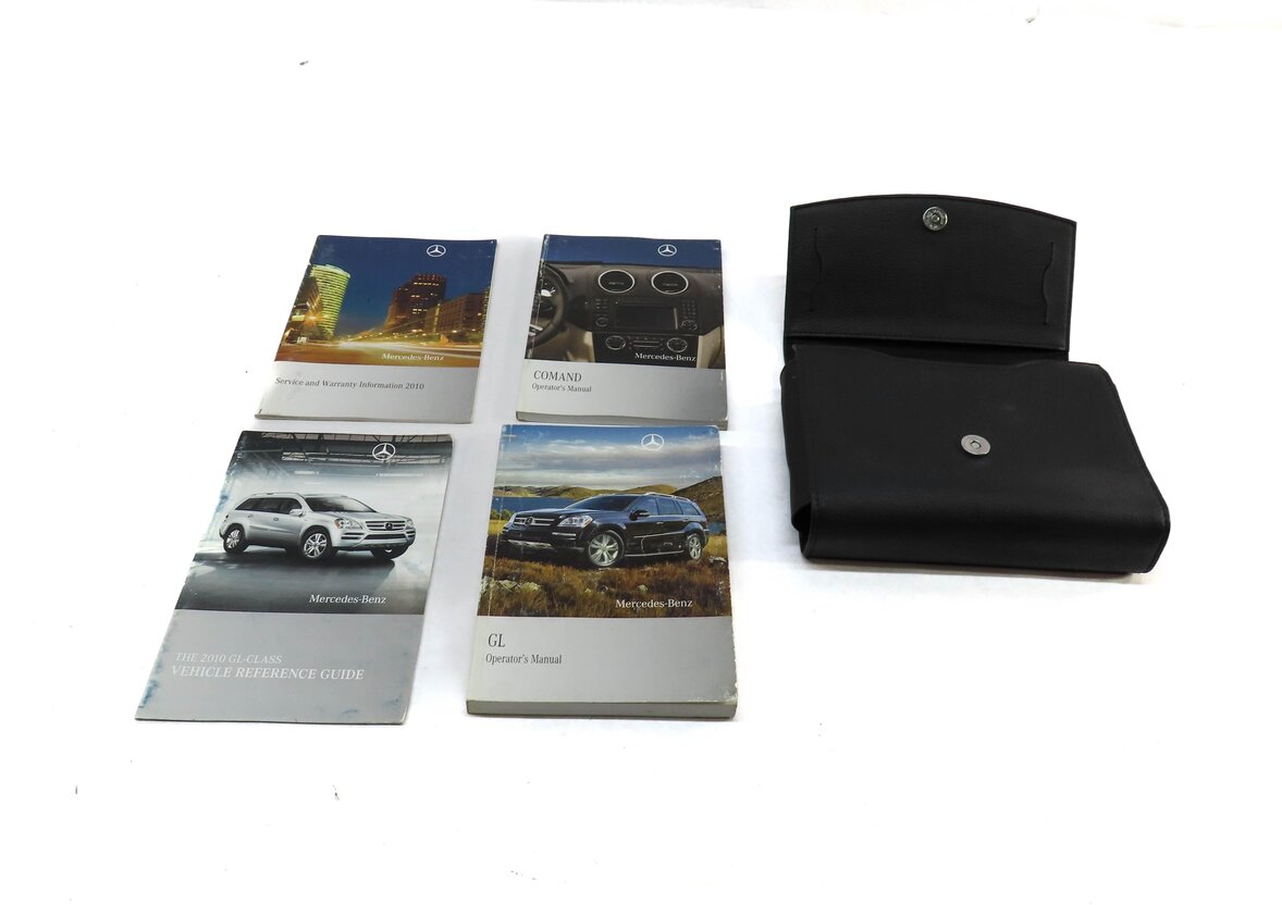 Thumbnail 2: 2010 MERCEDES GL350 (X164) OWNERS MANUAL SET 4 w/ CARRYING CASE