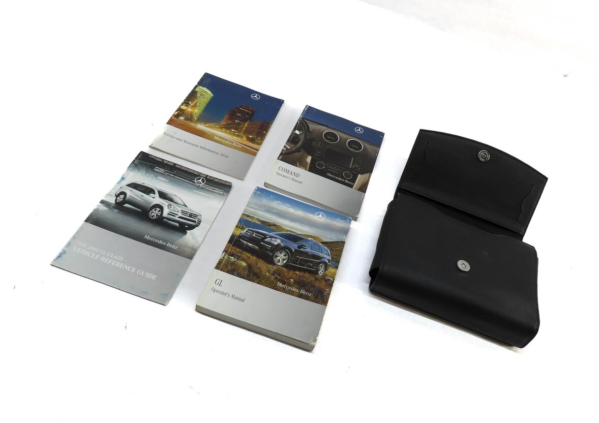 Thumbnail 3: 2010 MERCEDES GL350 (X164) OWNERS MANUAL SET 4 w/ CARRYING CASE
