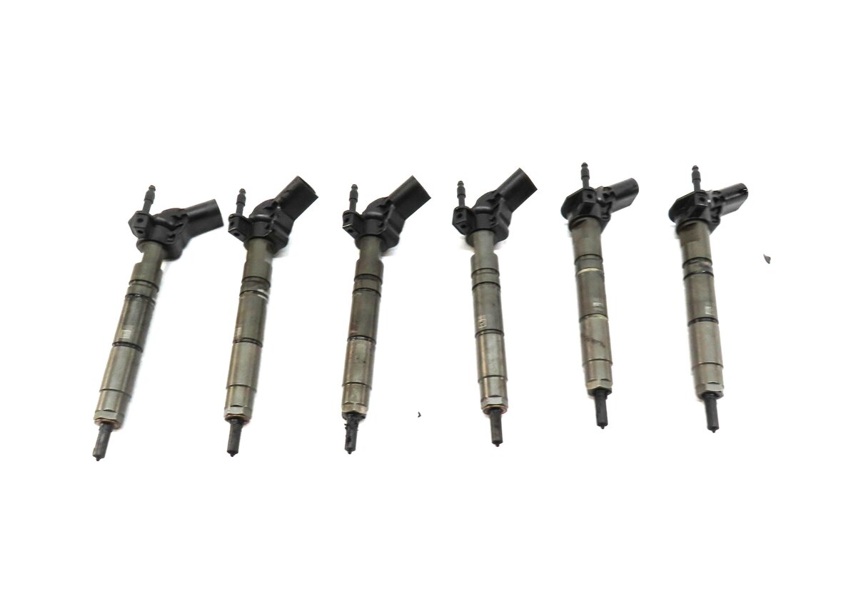Thumbnail 3: 07-13 MERCEDES E GL ML R (W164 W211 W212 X164) 3.0L DIESEL FUEL INJECTOR SET 6