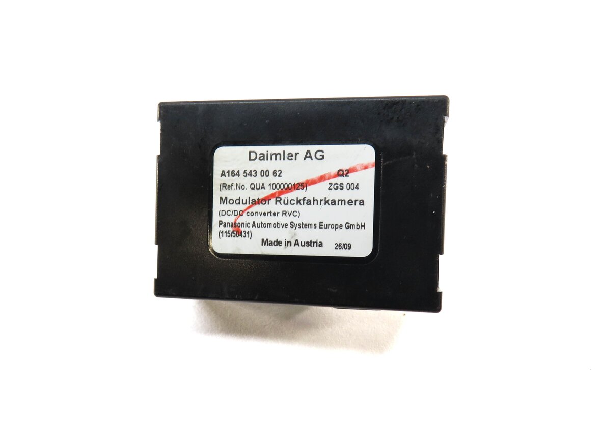 Thumbnail 3: 2010 MERCEDES GL350 (X164) REAR VIEW CAMERA CONTROL MODULE 1645430062