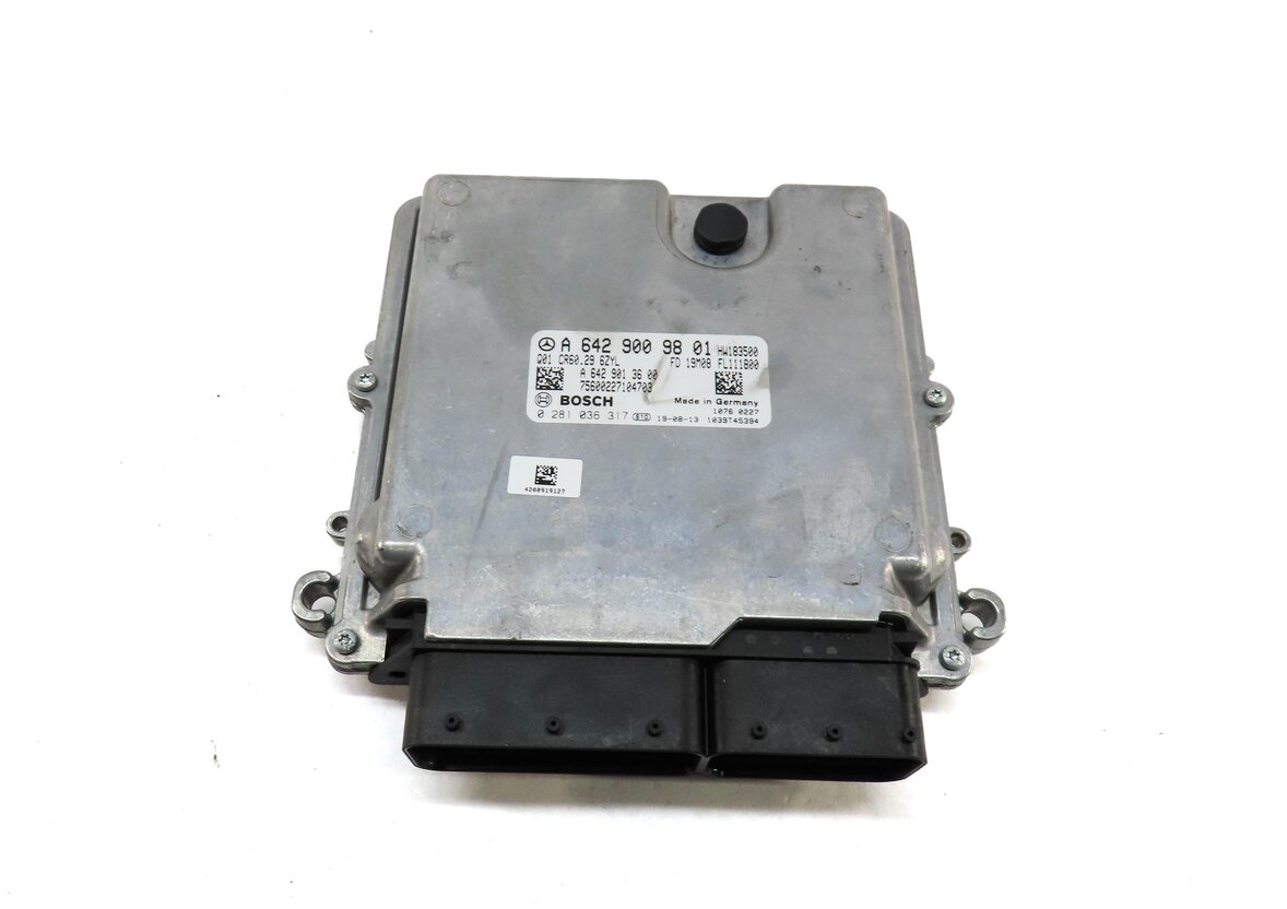 Thumbnail 3: 10-12 MERCEDES E GL ML R (W164 W212 W251 X164) 3.0L DIESEL ENGINE CONTROL MODULE