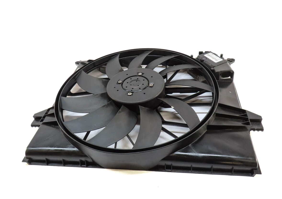 Thumbnail 5: 2007-2012 MERCEDES GL ML R CLASS (X164 W164 W251) RADIATOR COOLING FAN w/ SHROUD