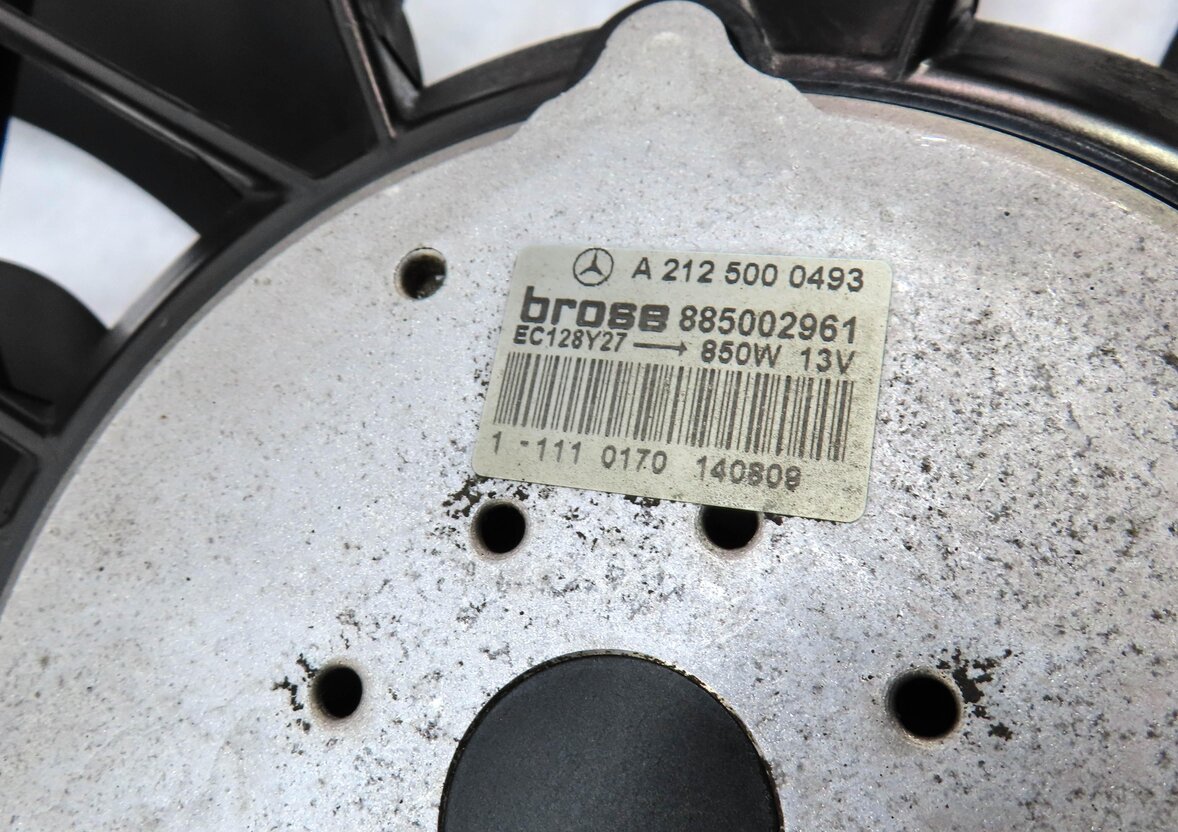 Thumbnail 8: 2007-2012 MERCEDES GL ML R CLASS (X164 W164 W251) RADIATOR COOLING FAN w/ SHROUD