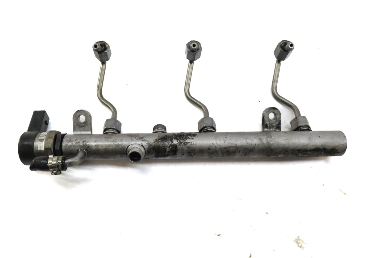 Thumbnail 3: 2010 MERCEDES GL350 X164 3.0L TURBO DIESEL ENGINE OM642 FUEL RAIL SET2 w/ LINES