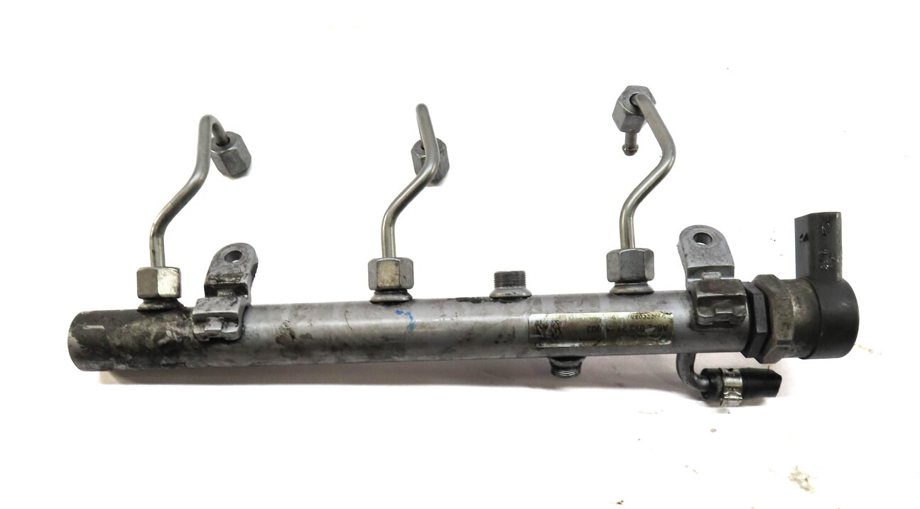 Thumbnail 4: 2010 MERCEDES GL350 X164 3.0L TURBO DIESEL ENGINE OM642 FUEL RAIL SET2 w/ LINES