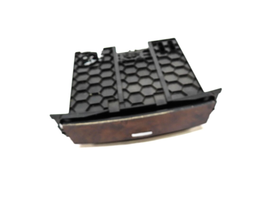2010 MERCEDES GL350 X164 FRONT CENTER CONSOLE COIN TRAIN WOOD BURRED WALNUT TRIM