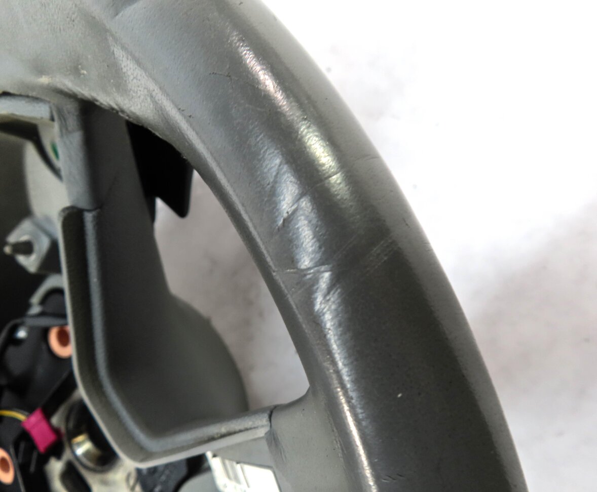 Thumbnail 7: 10-12 MERCEDES GL-CLASS (X164) PADDLE SHIFT 4 SPOKE STEERING WHEEL (GREY & WOOD)