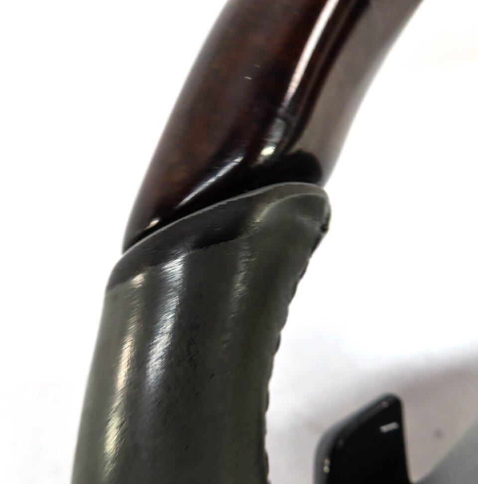 Thumbnail 8: 10-12 MERCEDES GL-CLASS (X164) PADDLE SHIFT 4 SPOKE STEERING WHEEL (GREY & WOOD)