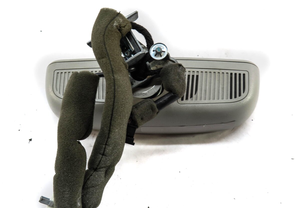 Thumbnail 3: 07-12 MERCEDES GL R CLASS (W251 X164) AUTODIM REARVIEW MIRROR w/ HOMELINK (GRAY)
