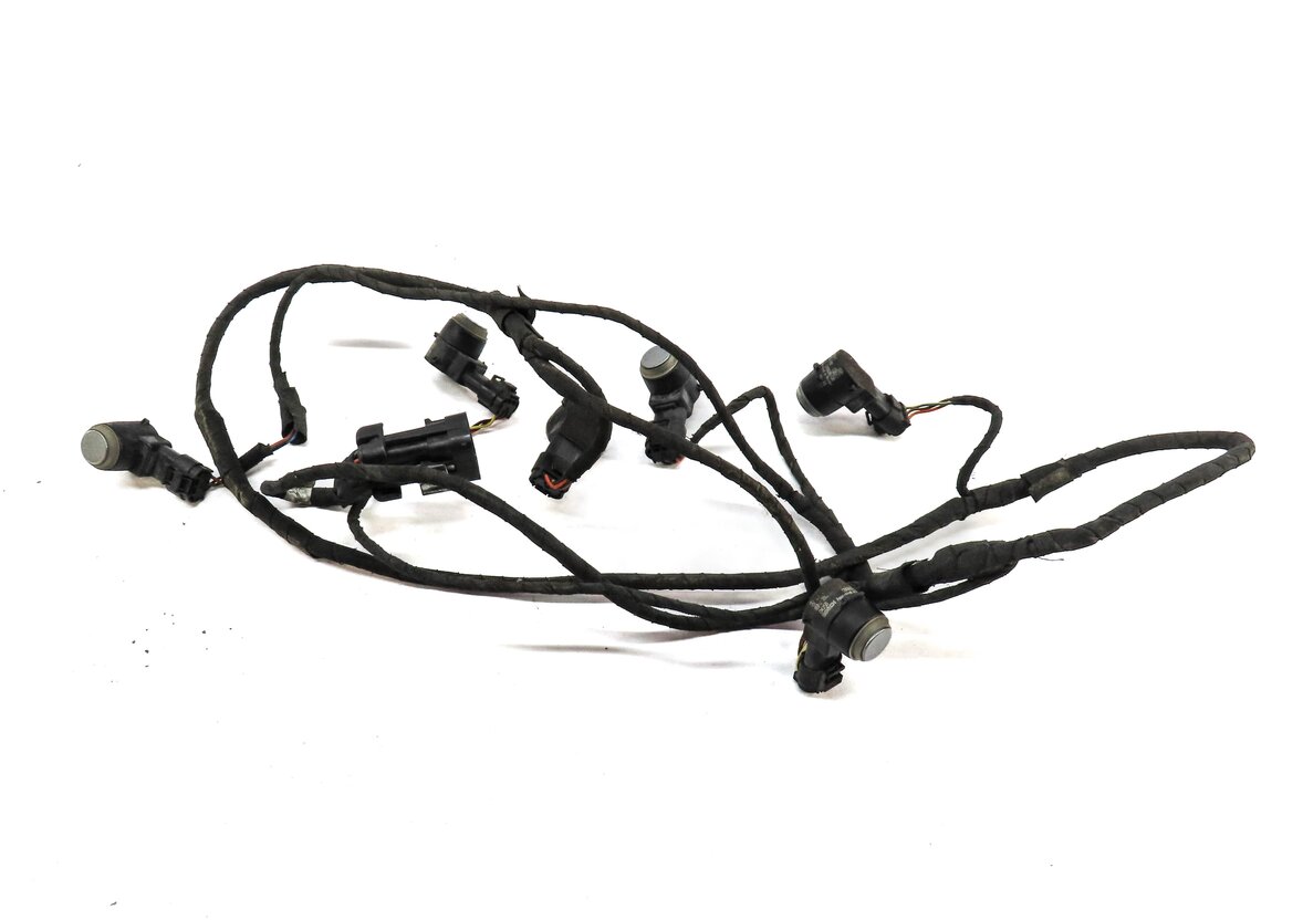 Thumbnail 2: 2010 MERCEDES GL350 (X164) FRONT PARK ASSIST PDC SENSOR SET6 (SILVER) w/ HARNESS