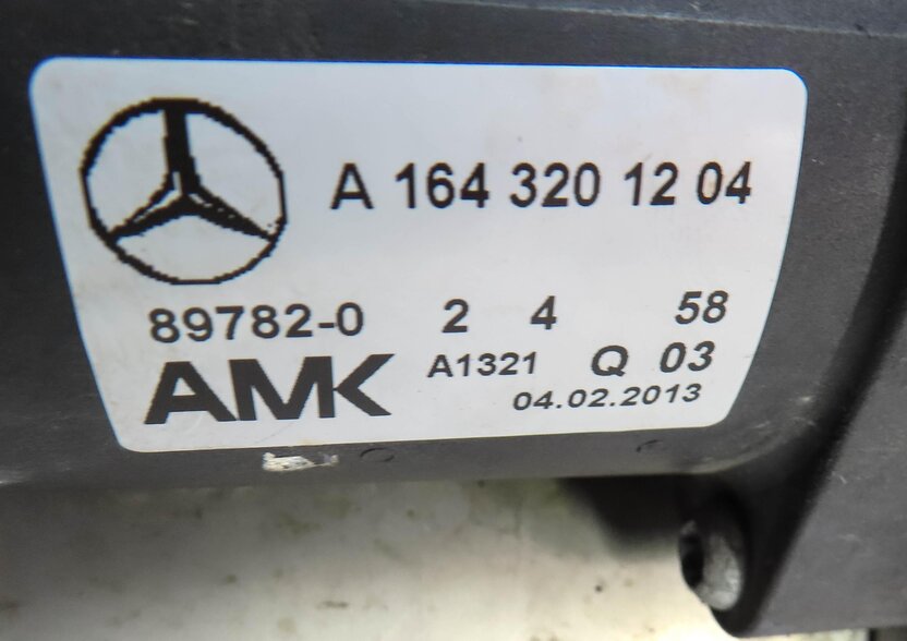 Thumbnail 6: 06-11 MERCEDES BENZ GL ML CLASS (X164 W164) AIR SUSPENSION COMPRESSOR PUMP MOTOR