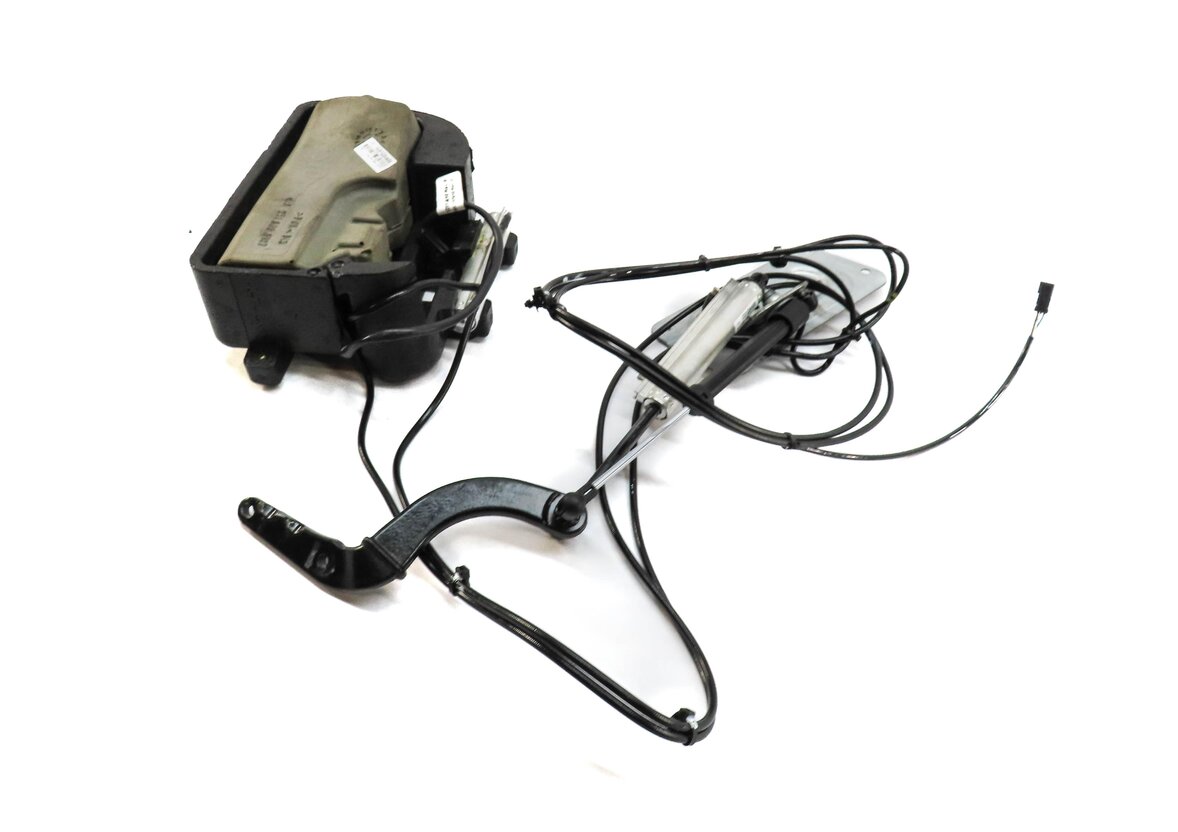 10-12 MERCEDES GL-CLASS (X164) REAR HYDRAULIC TRUNK LIFT MOTOR w/ RAM & LINES