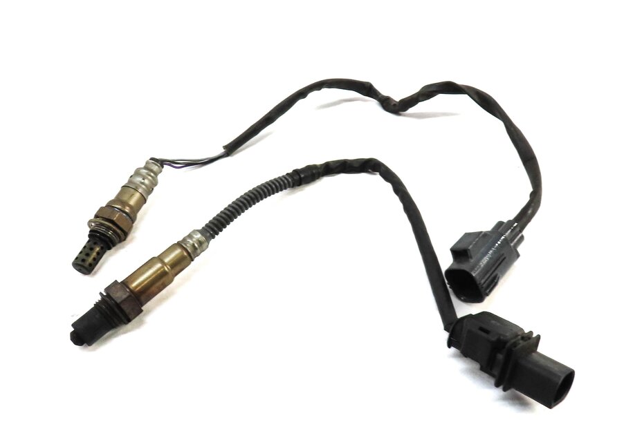 Thumbnail 2: 2012 LAND RANGE ROVER EVOQUE 2.0T AUTO AWD PRE POST CAT O2 OXYGEN SENSOR SET2