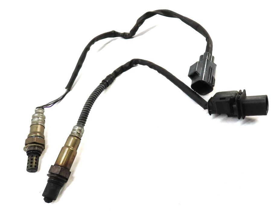 Thumbnail 3: 2012 LAND RANGE ROVER EVOQUE 2.0T AUTO AWD PRE POST CAT O2 OXYGEN SENSOR SET2