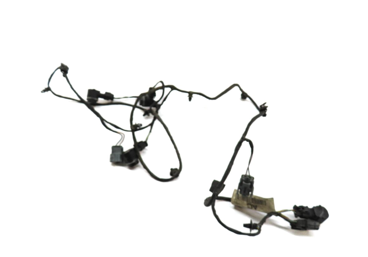 2012 LAND RANGE ROVER EVOQUE REAR PARK ASSIST SENSOR SET4 (BLACK) w/ HARNESS