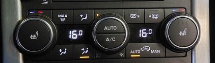 Thumbnail 2: 12-13 RANGE ROVER EVOQUE (L538) HEATER A/C TEMPERATURE CONTROL w/ HEATED SEAT
