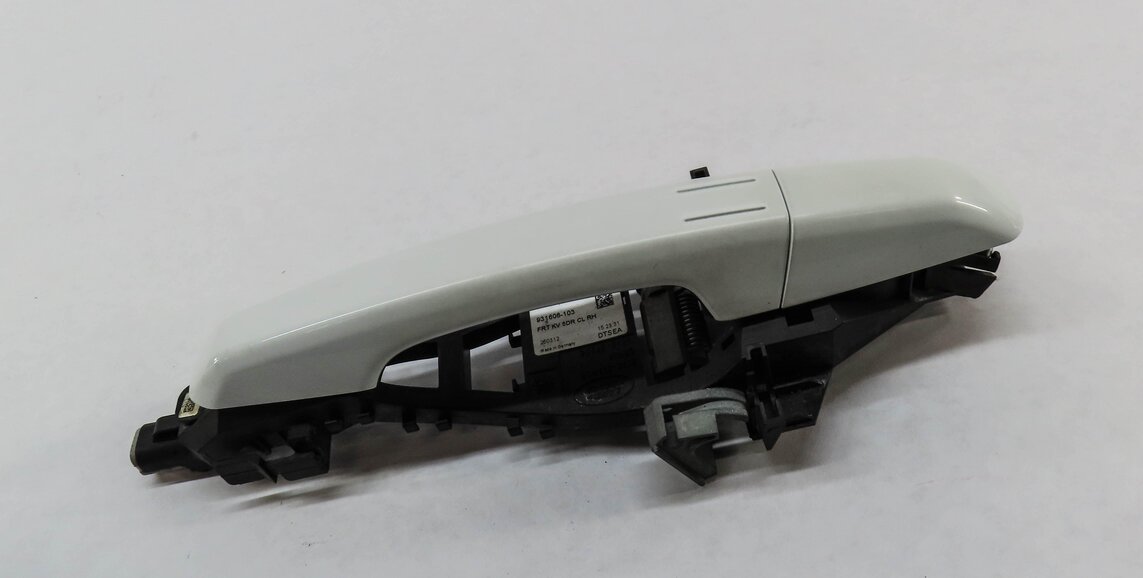 12-17 RANGE ROVER SPORT EVOQUE (L405 L494) RIGHT FRONT PASSIVE DOOR HANDLE WHITE
