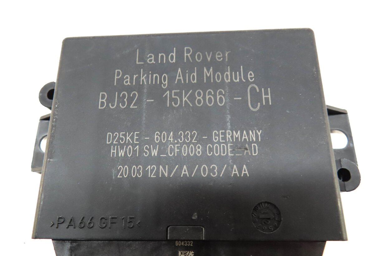 Thumbnail 4: 12-15 LAND ROVER LR2 / RANGE ROVER EVOQUE (L538) PDC PARK ASSIST CONTROL MODULE