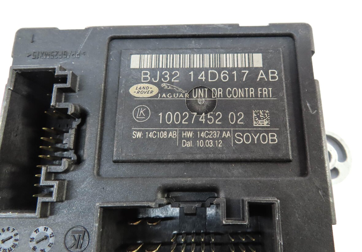 Thumbnail 4: 2012 LAND RANGE ROVER EVOQUE FRONT RIGHT PASSENGER DOOR CONTROL MODULE