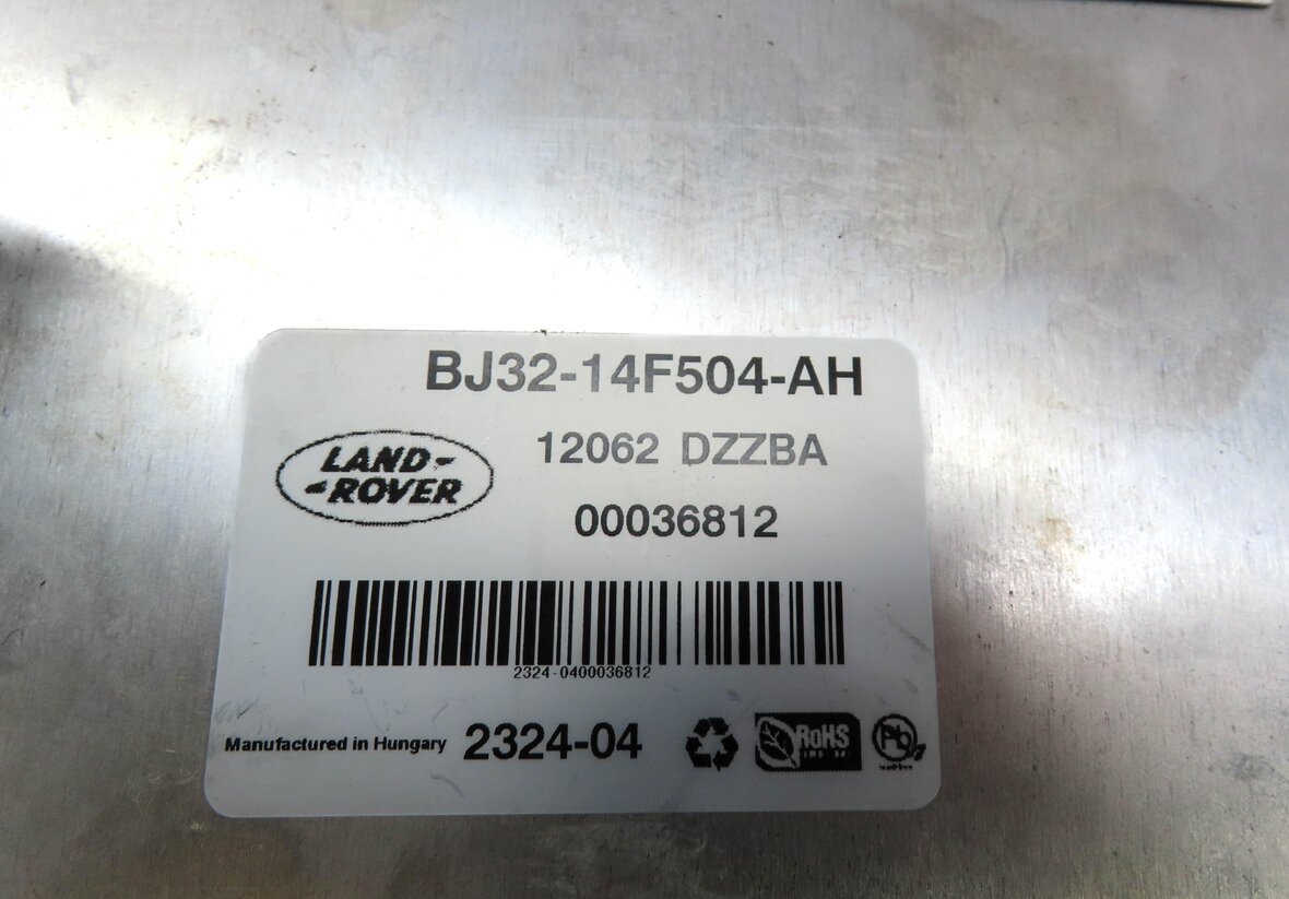 Thumbnail 4: 2012-2013 RANGE ROVER EVOQUE (L538) ADAPTIVE DAMPING SUSPENSION CONTROL MODULE