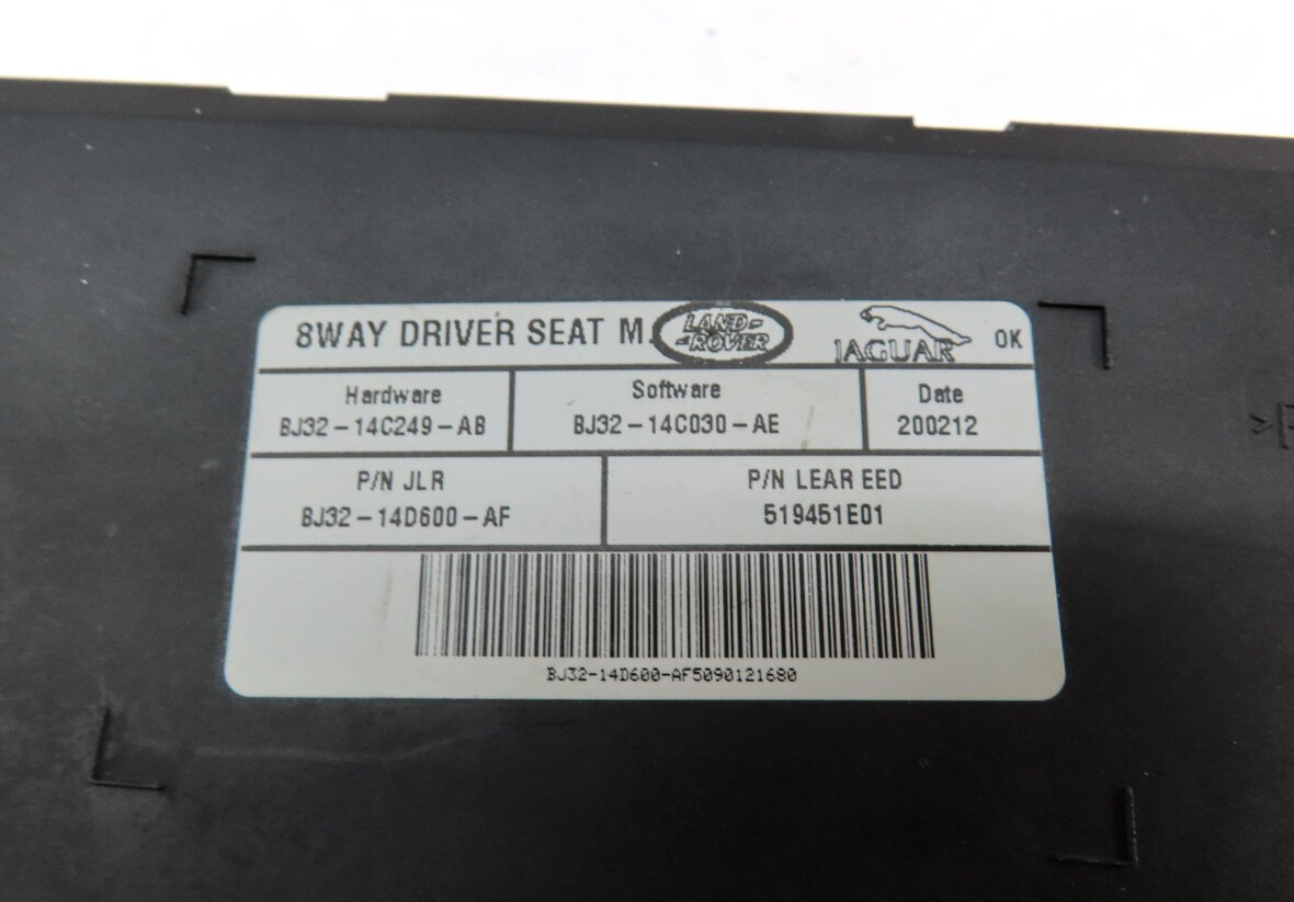 Thumbnail 4: 2012 LAND RANGE ROVER EVOQUE FRONT LEFT DRIVER SEAT MEMORY CONTROL MODULE