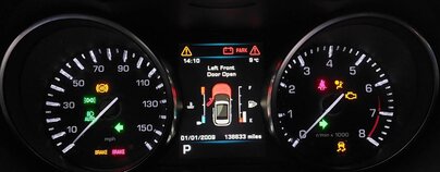 Thumbnail 2: 2012 LAND RANGE ROVER EVOQUE 2.0T ECM BCM FUSE SPEEDOMETER ENGINE MODULE KEY SET