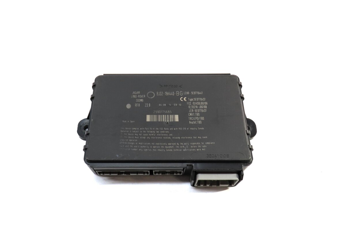 Thumbnail 4: 2012 LAND RANGE ROVER EVOQUE 2.0T ECM BCM FUSE SPEEDOMETER ENGINE MODULE KEY SET