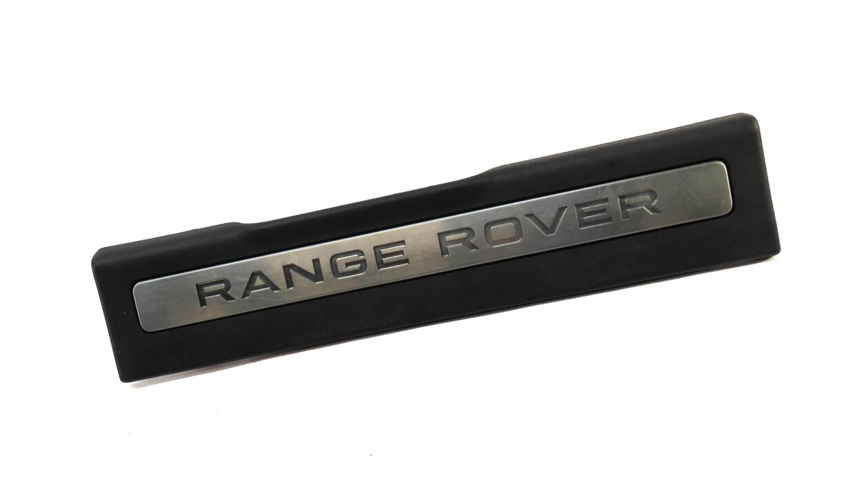 2012 LAND RANGE ROVER EVOQUE FRONT RIGHT PASSENGER LIGHTED DOOR SILL SCUFF PLATE