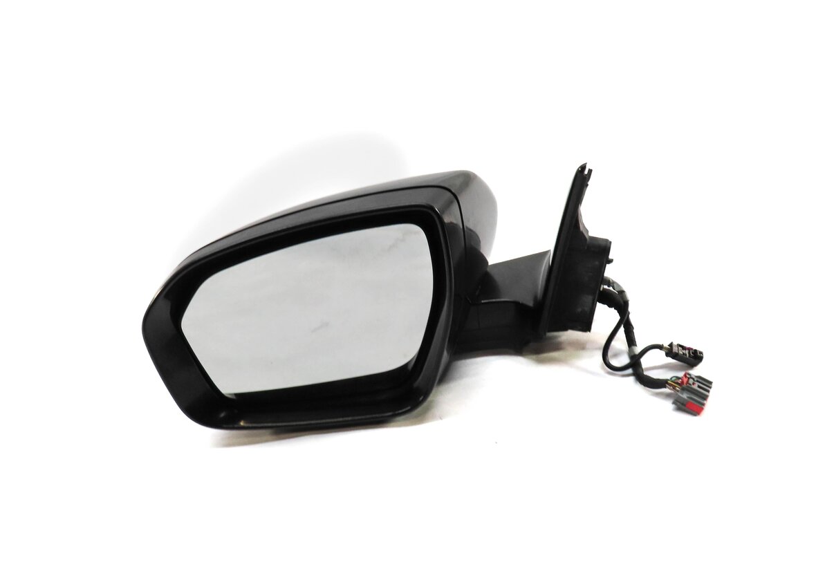 12-13 RANGE ROVER EVOQUE LEFT DOOR MIRROR P-FOLD HEATED MEMORY CAMERA (BLACK)